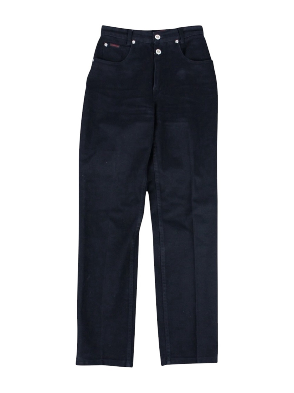 Vintage Lawman Western Black High Rise Denim Jeans USA Cowboy Pants 5